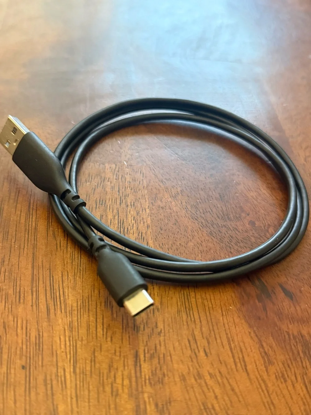 AILKIN Dual USB Car Charger Adapter 3.4A Black w/ USB-A to USB-C Cable - Tested